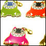 Boo Metal Keychain